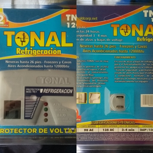 Protector De Voltaje Aire 110v Hasta 12mil Btu Precio Real!!