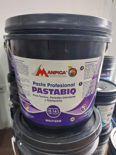 Pasta Profesional Manpica Pastabic Mastique. Cuñ 