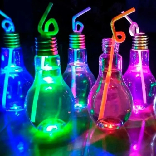 Vaso Led Lampara Drinky Luminosos - Vasos Lamparita Luminoso