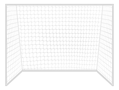 Par De Red Futbol 7 - 6.2 X 2.3m - 2mm Uv - Gismar