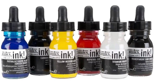 Tinta Para Dibujo Acrilica Liquitex 30ml Todos Los Colores