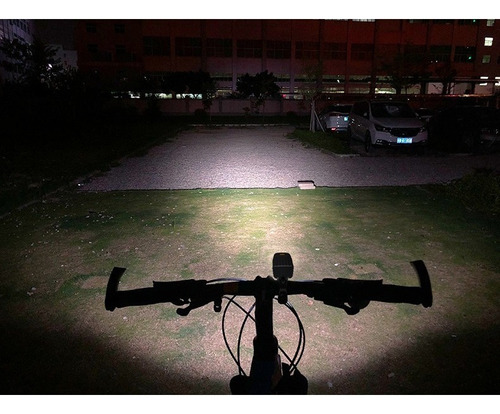 4 Em 1 Farol Bicicleta Suporte Celular Power Bank Buzina