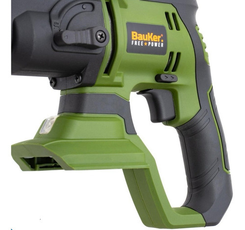 Rotomartillo Inalámbrico Bauker 18v 2.0 J Sin Bat Free Power Color Verde