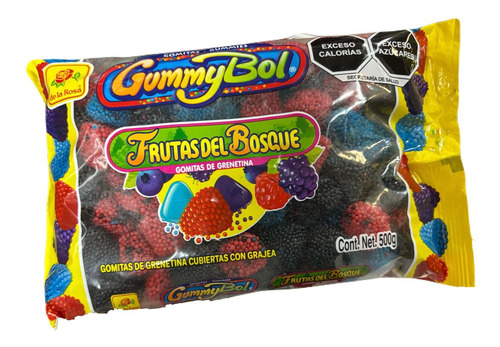 Gomitas Gummy Bol Frutitas Del Bosque 500g