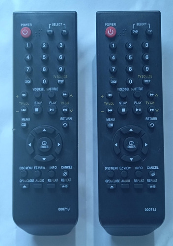 Control Remoto Dvd Samsung Tv 