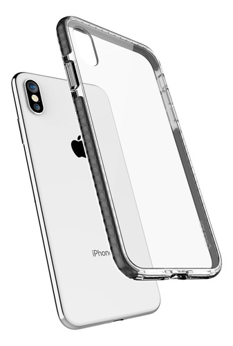 Capa Anti-impacto Para iPhone XS Max Geonav Ipixmb Cor Preto Liso