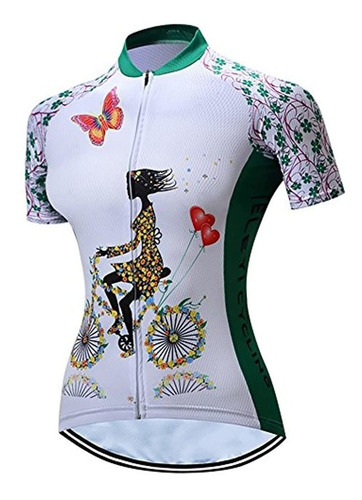 Ciclismo Jersey Mujer Manga Corta Bicicleta Camisas Biciclet