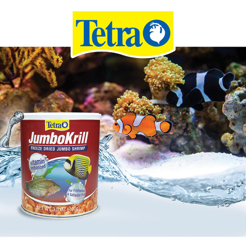 Alimento Peces Dulce O Salada Tetra Jumbokrill 100g Camaron