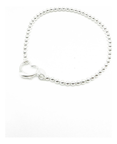 Pulsera Carmín Gio De Plata 925 Ss