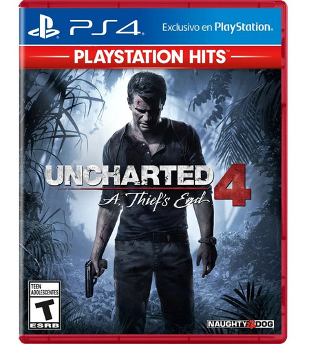 Juego Uncharted 4 A Thief's End Ps4 Cd Nuevo Físico Sellado