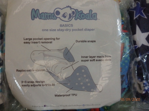 Imagen 2 de 7 de Pañales De Tela Reutilizables Para Bebé, Tamaño Único,