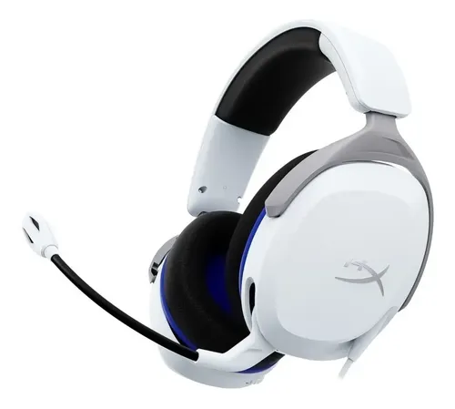 Headset Hyperx Cloud Stinger 2 Core Gamer Para Ps5 Y Ps4 Con Micrófono Y Cancelación De Ruido En Blanco