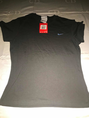 Amf44 Franela Nike Para Dama Gris Carbón Talla L Original