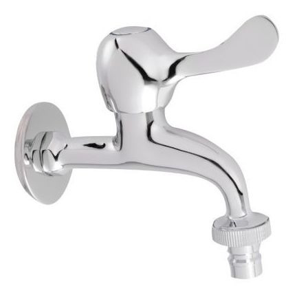 Firplak Llave Jardín Adaptador Manguera Cromo Techno Th620ex