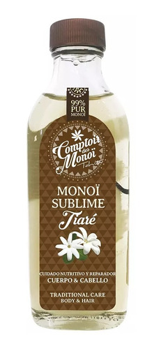 Monoi Comptoir Des Monoi Sublime Tiare 100 Ml