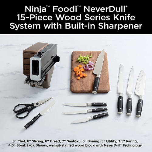 Juego Chuchillos Ninja K52015 Foodi Neverdull  Con Afilador