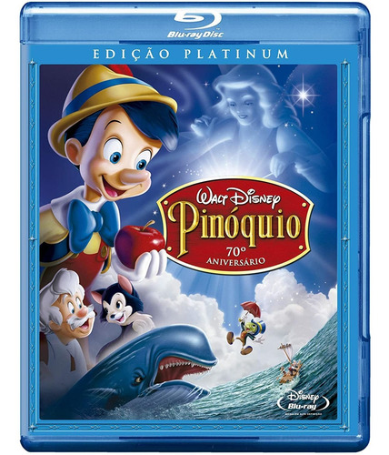 Blu-ray Pinóquio - Edição Platinum (novo) Original