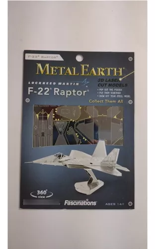 F-22 Raptor Metal Earth Model Kit