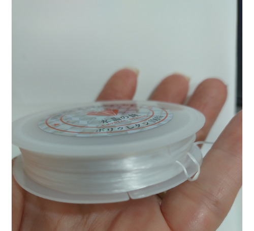 Fio Strech Elástico Para Pulseiras Lastex 10 Metros