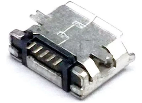 4 Conectores Micro-b Smd Micro Usb Hembra De Datos 5 Pines