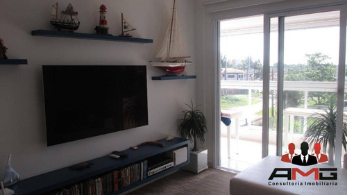 Apartamento Com 3 Dormitórios À Venda, 98 M² Por R$ 790.000,00 - Indaiá - Bertioga/sp - Ap2331
