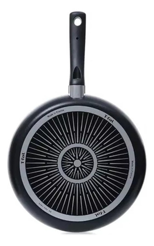 Sarten 30cm Hard Titanium Plus 2x Titanio T-fal C3820783 Negro