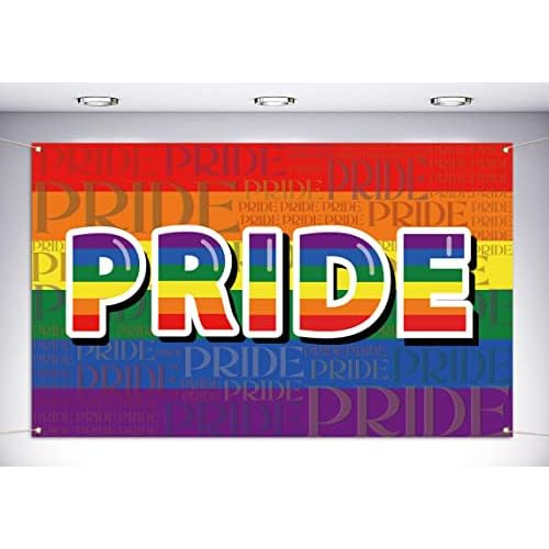 Telón De Fondo De Cabina De Fotos Pride Rainbow Decora...