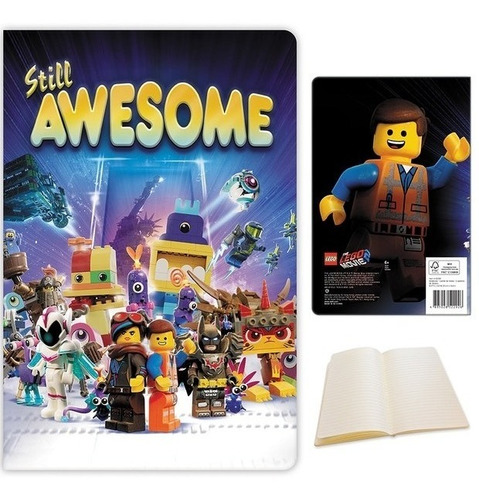 Libreta Diario Lego Movie Still Awesome Emmet Original