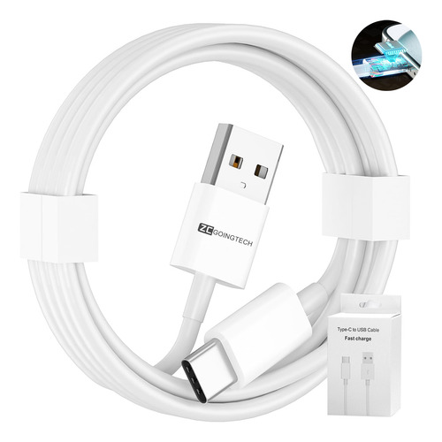 Cable Tipo C De Datos Cargador Usb Para iPhone 15 Pro Max 1m