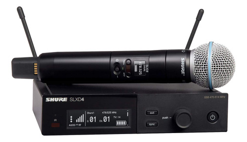 Shure Sistema Inalambrico Digital C/ Mic De Mano Slxd24-b58