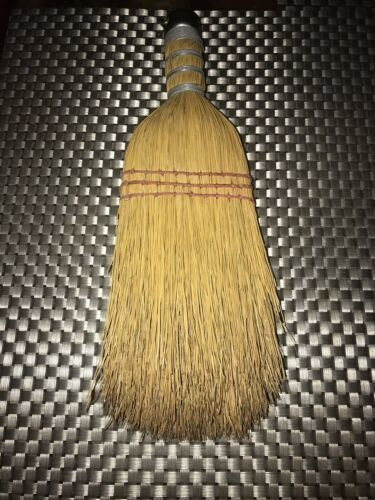 Vintage Hungarian Straw Hand Broom Farmhouse 11