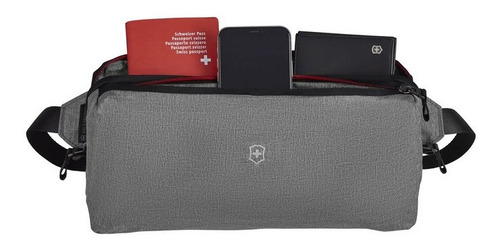 Imagen 5 de 7 de Cangurera Unisex Crossbody Gris Victorinox