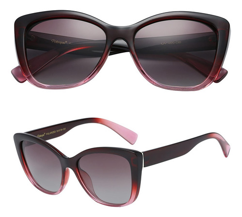 Polarspex - Lentes De Sol Polarizados Clsicos Para Mujer, Di