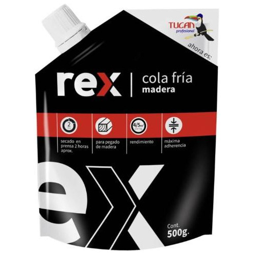 Cola Fría Para Madera Maxima Adherencia Secado Rapido 500grs