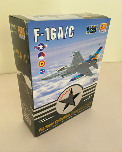 Modelo Pintado Y Ensamblado 1/72 F-16 A/c Easy Model #37127