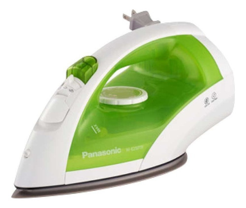 Plancha a vapor Panasonic NI-E250TRGZA color verde con suela antiadherente