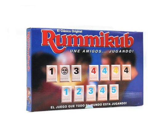 Rummi Rummy Juego De Mesa 1301557 Niños