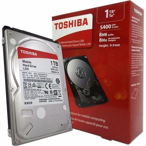 Disco Duro Hdd Laptop Toshiba 1tb ( Hdwj110xzsta ) En Caja