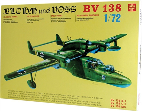 Avión 1:72 Italeri - Blohm Und Voss Bv 138 Supermodel