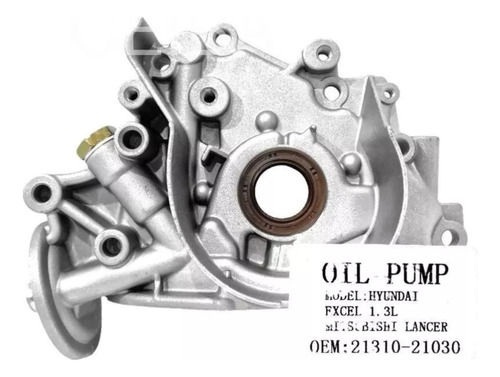 Bomba Aceite Hyundai Excel 1.3/1.5 Lancer Cb1 Cb2 Carburado