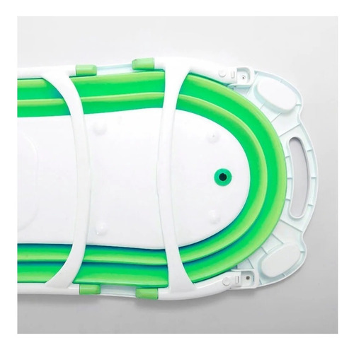 Imagen 6 de 10 de Bañera Flexible Plegable Mega Baby + Red De Baño