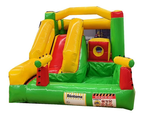 Imagen 3 de 3 de Brincolines Inflables Super Promo!!! Combo Splash Acuatico