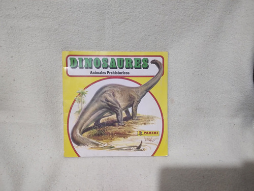 Álbum Panini Dinosaurios 1980 Vintage Antiguo Prehistóricos 