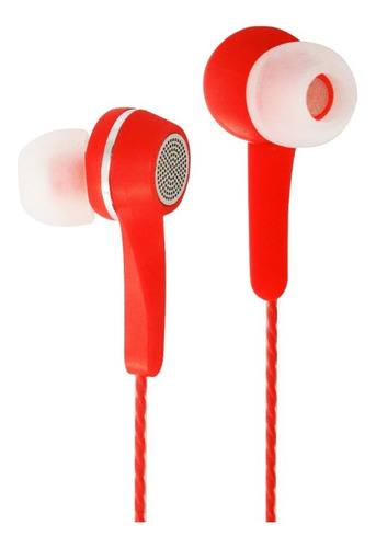 Microfone de controle de fones de ouvido Motorola Pace125 Handsfree HD, cor vermelha