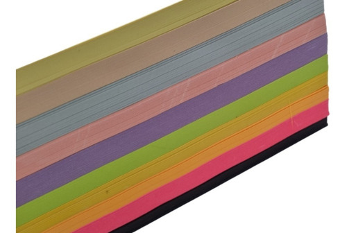 Imagen 3 de 3 de Hojas De Color Tamaño Carta, 10 Colores, Millar