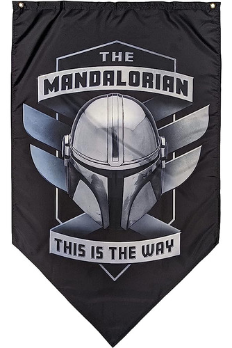 Star Wars Mandalorian Banner - Este Es El Camino 1