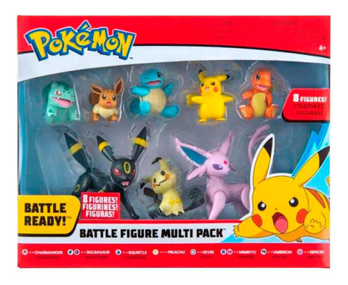 Pokemon - Set De Batalla Multipack 8 Unidades