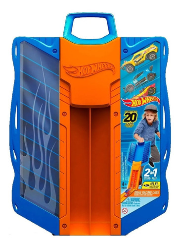 Hot Wheels Valija Porta Autos Lanzador Car Case Hwcc7