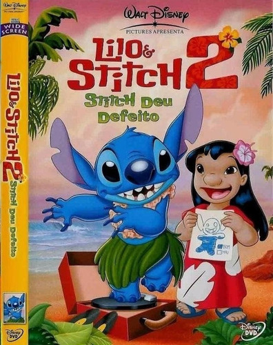 Dvd Filme: Lilo E Stitch 2 Stitch Deu Defeito (2005) Dublado