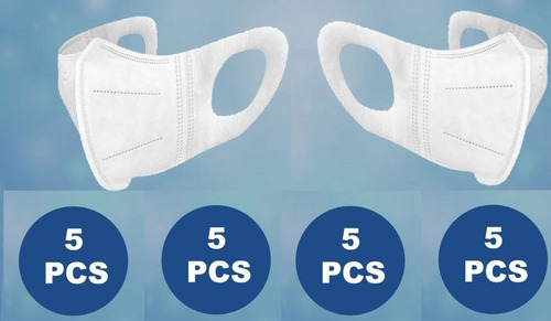 Imagen 1 de 2 de Cubreboca De Moda Mascarilla Protector 3d Económico No N95